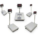 Selleton.com Bench Scale Counter Scale 500lb Capacity Stainless Steel-0