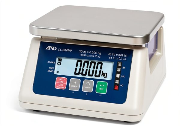 A&D Weighing Mini Counter Scale SJ-30KWP with Traffic Light-0