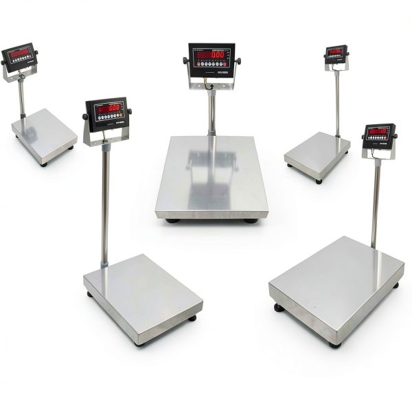 Selleton Bench Scale SV-WU9K-CA62 12x12 to 24x24 Stainless Steel-0