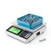 WISHSOM Industrial Counting Scale 30kg 0.5g Increment Stainless Steel-5