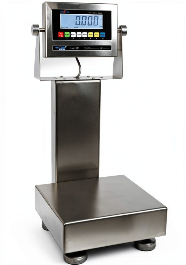 Stainless Steel Bench Scale SL-915SS HP 60 10x10 LCD LED Model-1