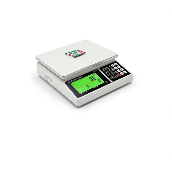 WISHSOM Industrial Counting Scale 30kg 0.5g Increment Stainless Steel-4
