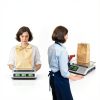Bonvoisin Commercial Scale 40kg Stainless Steel with Dual LCD-3