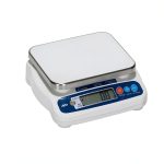 A&D Weighing Digital Kitchen Scale SJ-2000HS Silver Foldable 2000g-0