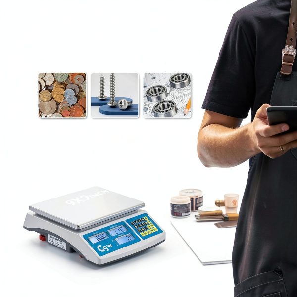 Industrial Counting Scale CGOLDENWALL GS-11 30kg 0.1g Precision-4