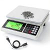 WISHSOM Industrial Counting Scale 30kg 0.5g Increment Stainless Steel-0