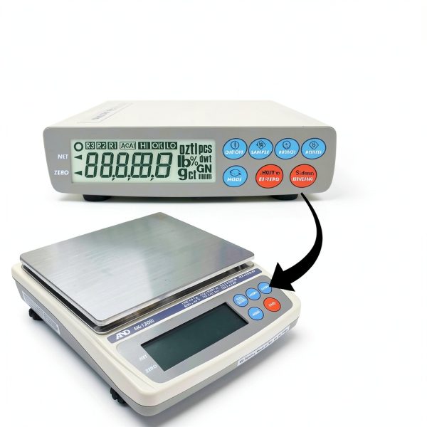 A&D EK1200i Legal Trade Certified Industrial Bench Scale Compact-1