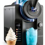 Frozen Drink Machine ABUKE Digital Slushie Maker 68oz Gray-0