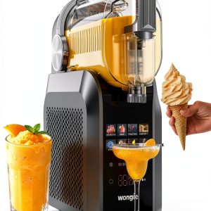 Slushie Machine Pro by Wongic 88oz Frozen Drink Maker with Touchscreen-0