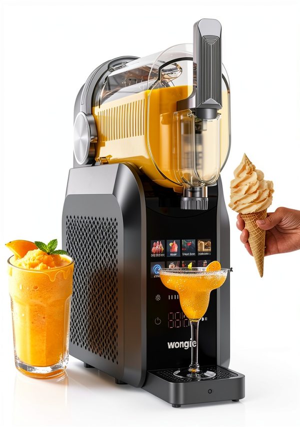Slushie Machine Pro by Wongic 88oz Frozen Drink Maker with Touchscreen-0