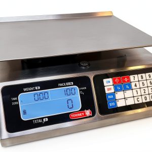 Torrey LPC40L-HS, 40 lb x 0.01 lb Retail Price Computing Scale-0