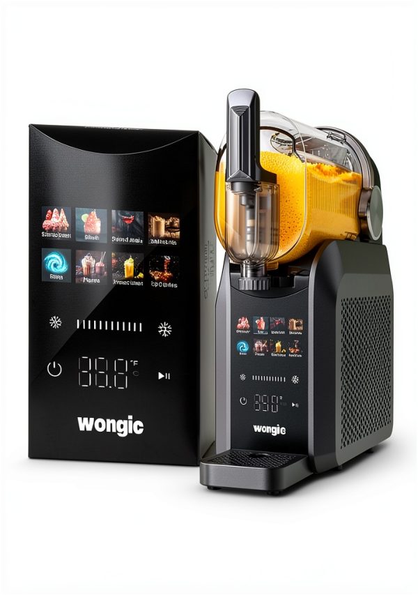 Slushie Machine Pro by Wongic 88oz Frozen Drink Maker with Touchscreen-1