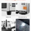 VEVOR Commercial Slushy Machine, 12Lx3 Triple Tank Frozen Drink Machine, 144 Cups Stainless Steel Margarita Smoothie Frozen Drink Maker, Slushie Maker for Home Party Restaurants Cafe Bars-5