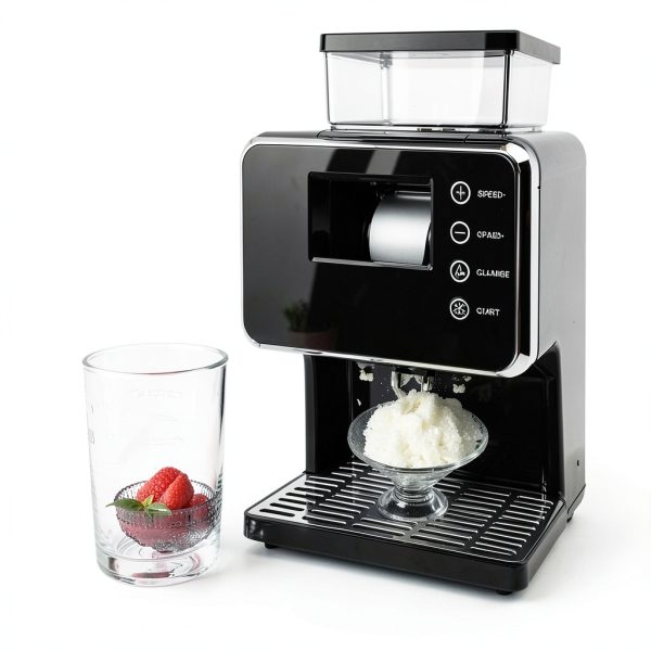 Shaved Ice Machine TMWINGS Snowflake Maker with Rapid Cooling ZB-2001M-4